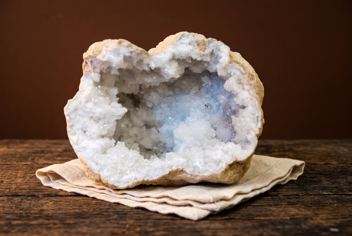 Minerales y geodas de cuarzo